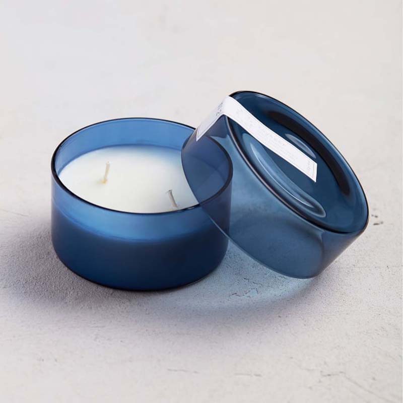 Lyx Små Custom Private Label Relax Doft Canister Ljus med lock