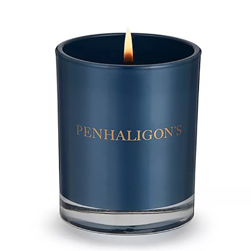 Partihandel Lyx Private Label Andlig Healing Kristall Chakra Doftande Sojavax Aromaterapi Doftljus