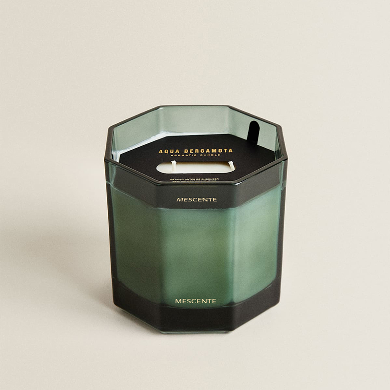 M&Scent Custom Factory Private Label Glasburk Naturligt sojavax doftljus