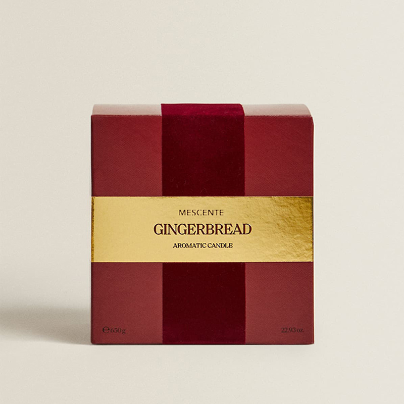 M&Scent Custom Luxury 3 Wicks ljus Personlig privat etikett svart matt glas doftljus