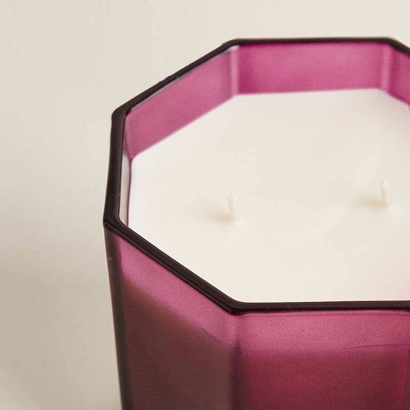 M&Scent lyxjuldoftljus Aromaterapi Aroma sojavaxljus i svart glasburk presentförpackning