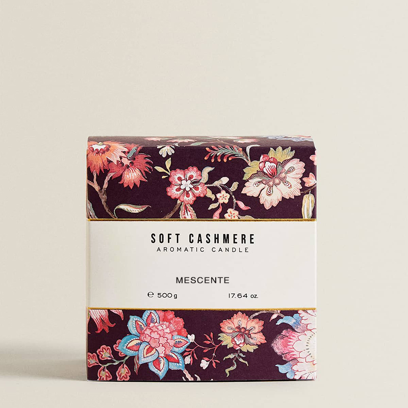 M&Scent lyxjuldoftljus Aromaterapi Aroma sojavaxljus i svart glasburk presentförpackning