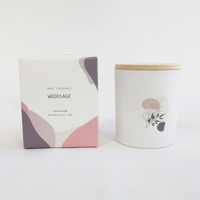 M&Scent Multiple högkvalitativ 100 % naturlig aromdoftande sojaljus i glasburk med lock
