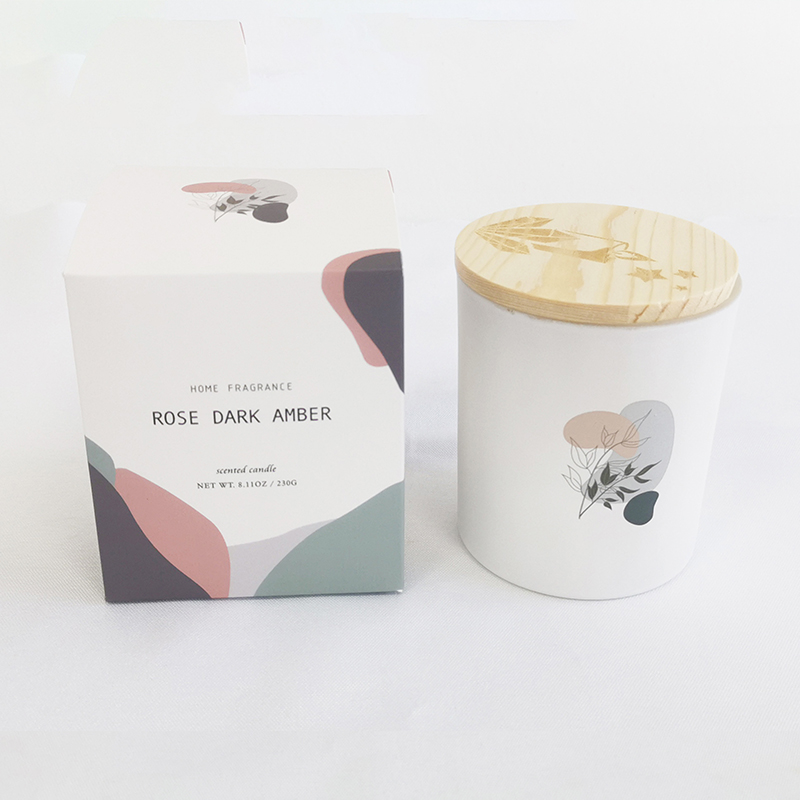 M&Scent Multiple högkvalitativ 100 % naturlig aromdoftande sojaljus i glasburk med lock