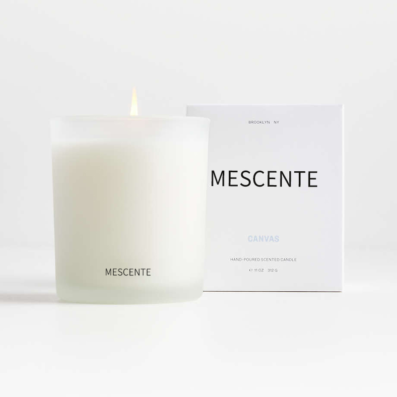 M&Scent grossist lyxiga private label sojavax doftljus med låda