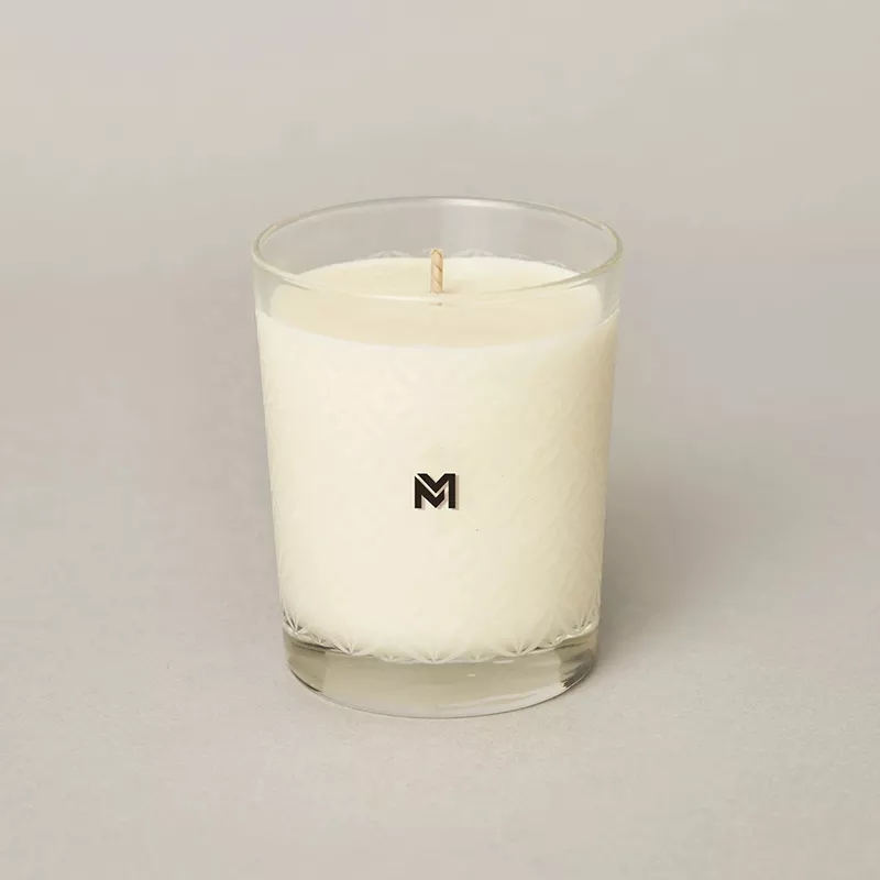 M&Scent grossist Ny lyx anpassad privat etikett julkristallburkar Kerzen doftsojaljus med lås