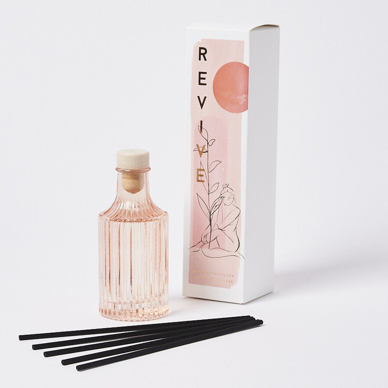 M&Scent Custom 100 ml 200 ml glasflaska Tatakan Untuk Flower Reed Diffuser