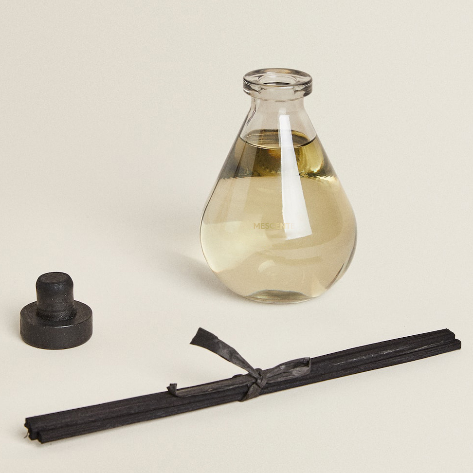 Högkvalitativ flaska Lyx Turkiet Frascos Vidrio Mini Julhem Doft Aroma Diffuser Vassvas