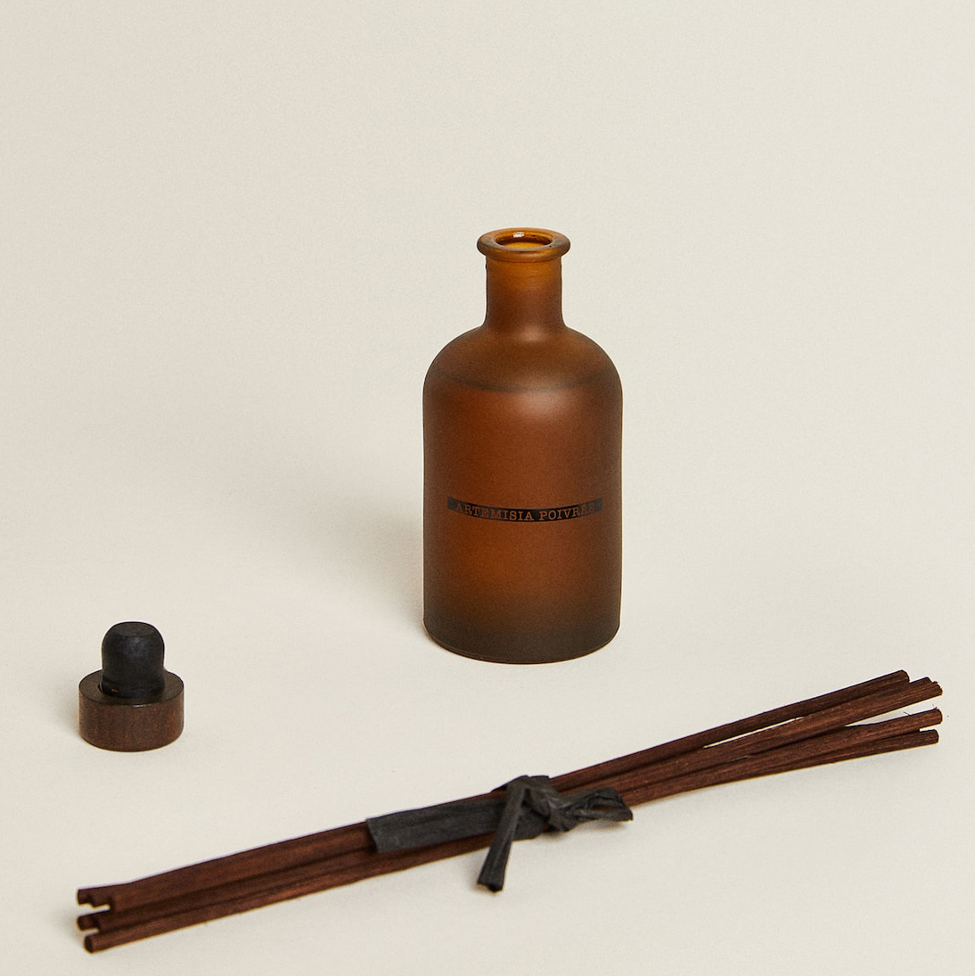 Lyx stor svart frostad flaska 50 ml 300 ml torkad blomma blomdoft eterisk olja Reed Diffuser Oil Set Bulk