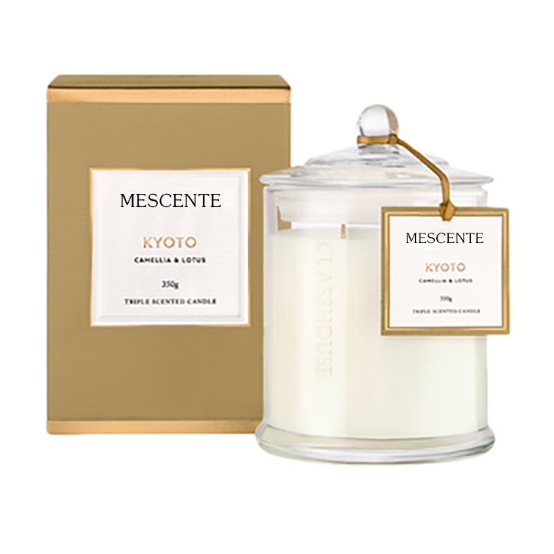 M&Scent Grossist Lyx Custom Private Label Julkupolburk Doftsojaljus med lås