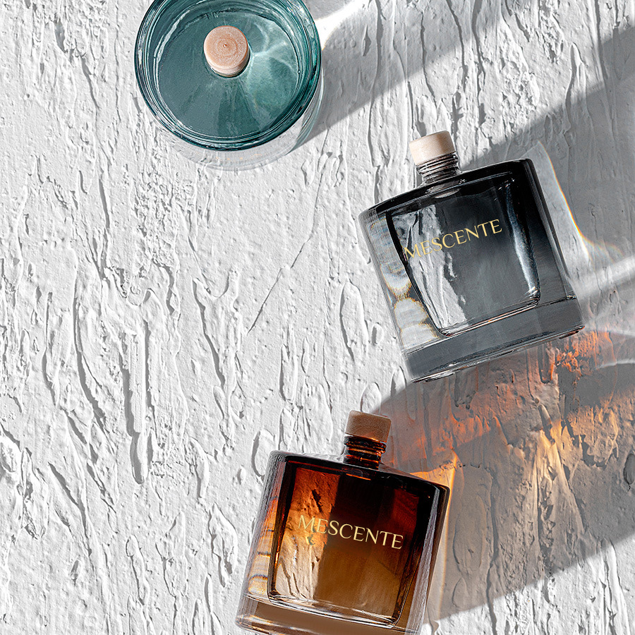 Brun 3 In One Nordic Heart Vanilla Reed Diffuser Hem Doft Triangel Turkiskt Barnsäkert