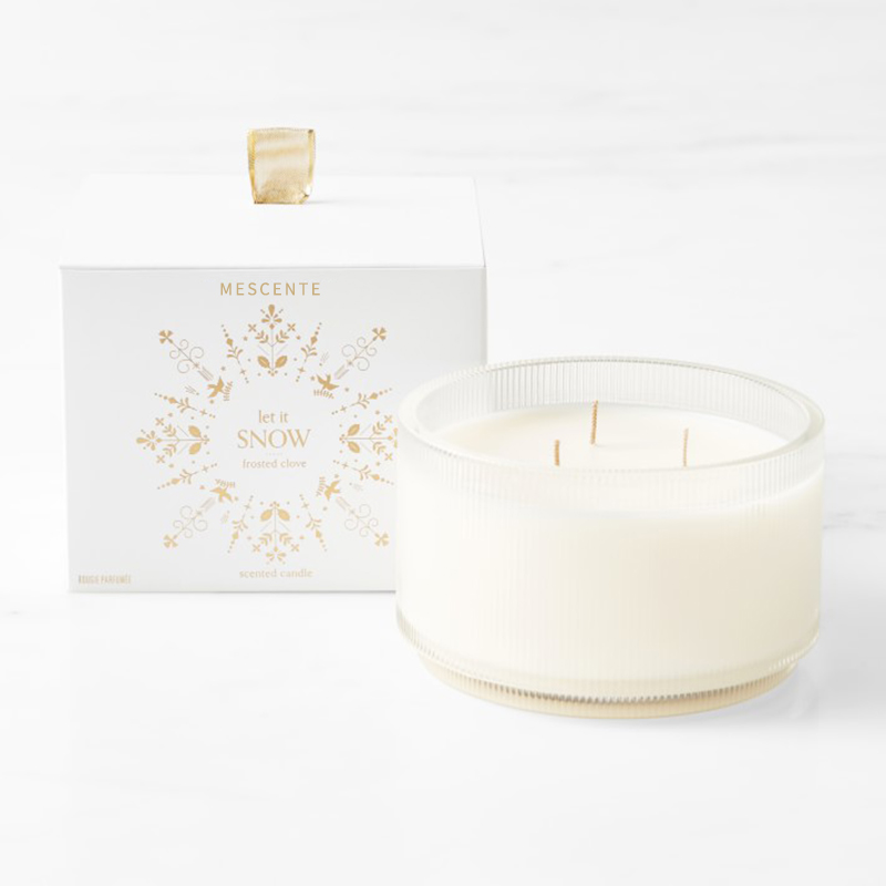 M&Scent Custom Made Logo Hemlagad Organic Clarity Doftsojaljus Private Label i glasburk
