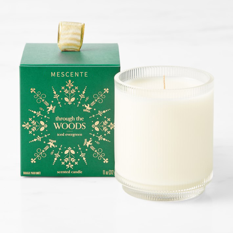 M&Scent Custom Made Logo Hemlagad Organic Clarity Doftsojaljus Private Label i glasburk