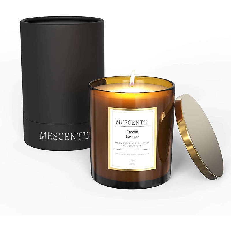 M&Scent Partihandel Bulk Order Lyx Custom Private Label doftande sojavaxljus Presentset