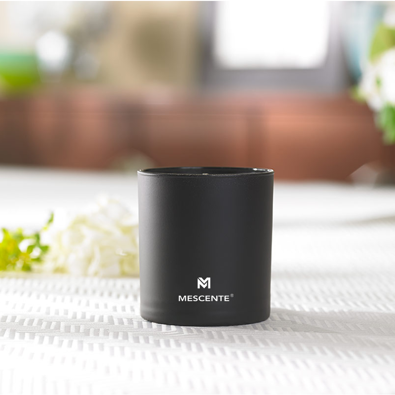 M&S doft Partihandel Lyx Private Label Chrome Man Aromaterapi Ljus 22 Oz Med Kristaller Inuti