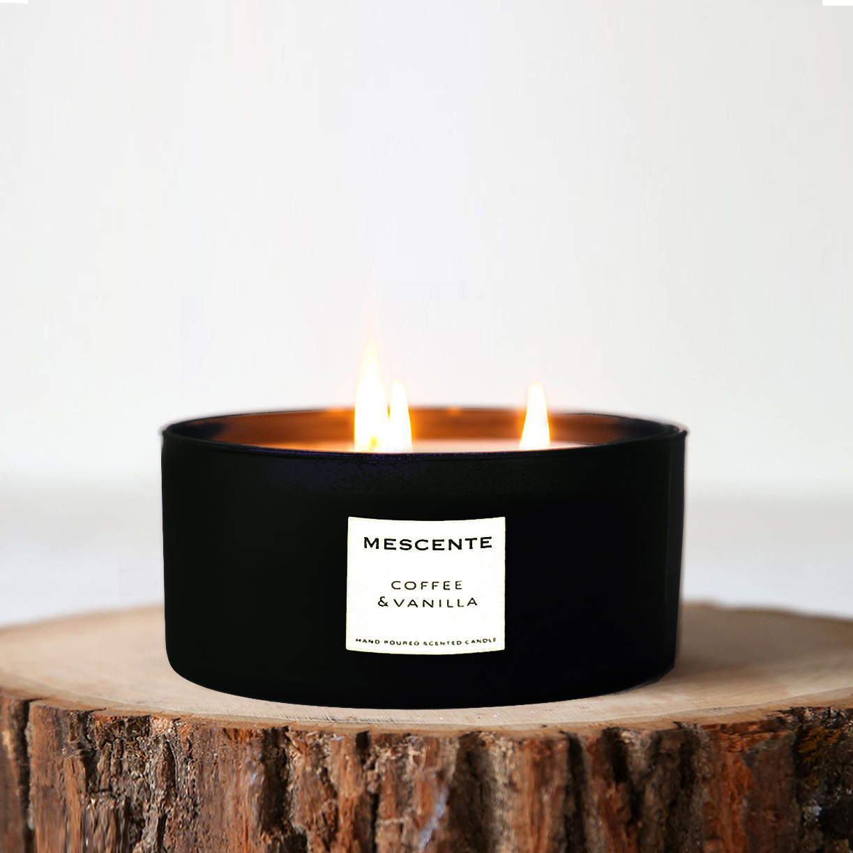 M&Scent i grossistledet dekorativ aromaterapi 3 vekar doftande kokospalmljus presentset
