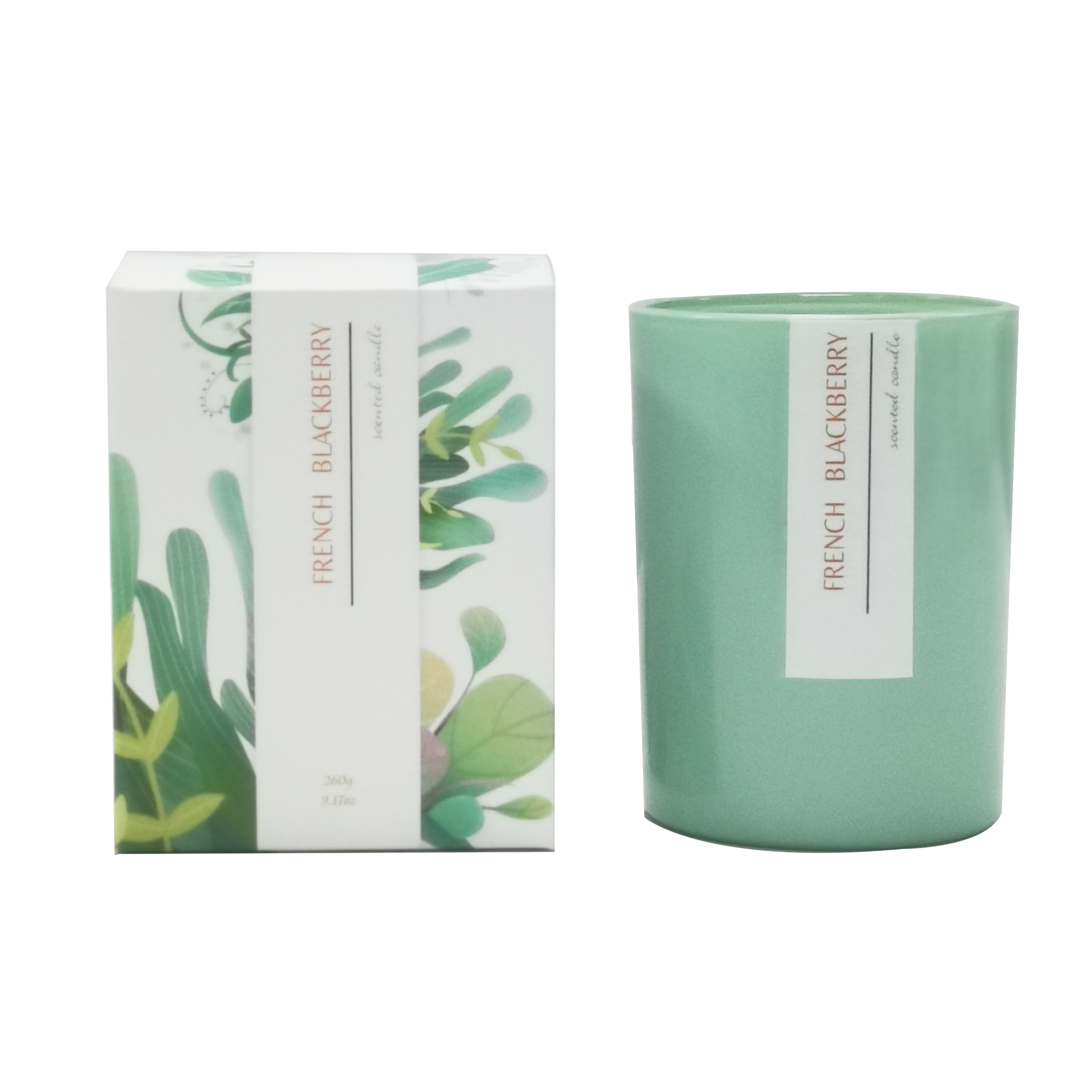 M&Scent anpassade eget märke kokosljusvärmare doft palmljus med logotyp
