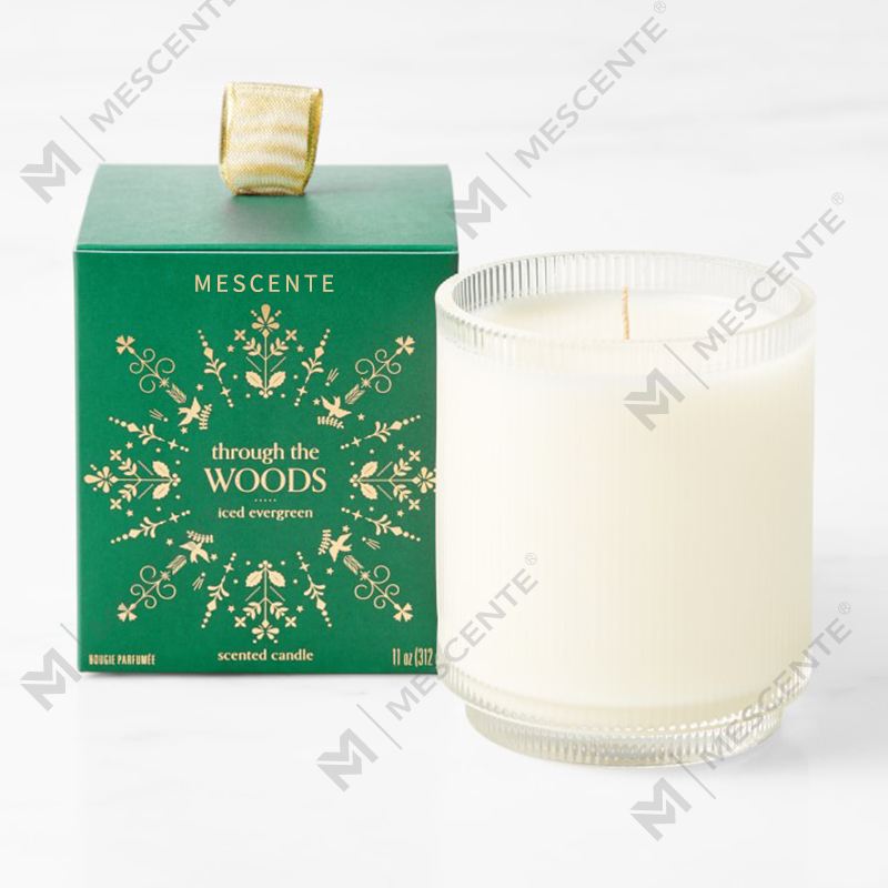 M&Scent Custom Made Logo Hemlagad Organic Clarity Doftsojaljus Private Label i glasburk