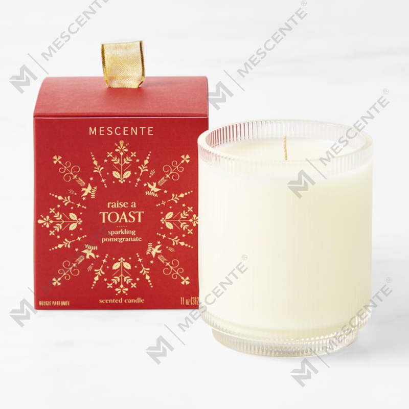 M&Scent Custom Made Logo Hemlagad Organic Clarity Doftsojaljus Private Label i glasburk