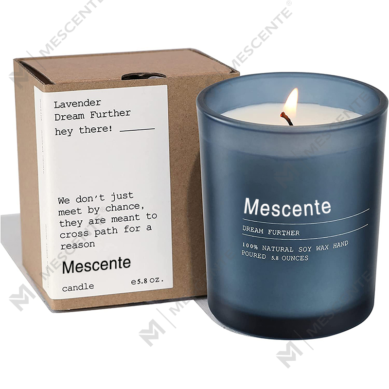 M&Scent anpassad bröllopsdekorationsburk Jasmine & Ylang Ylang doftljus med etiketter i bulk