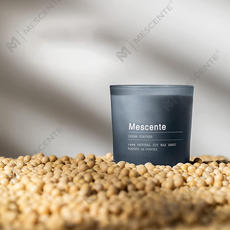 M&Scent anpassad bröllopsdekorationsburk Jasmine & Ylang Ylang doftljus med etiketter i bulk
