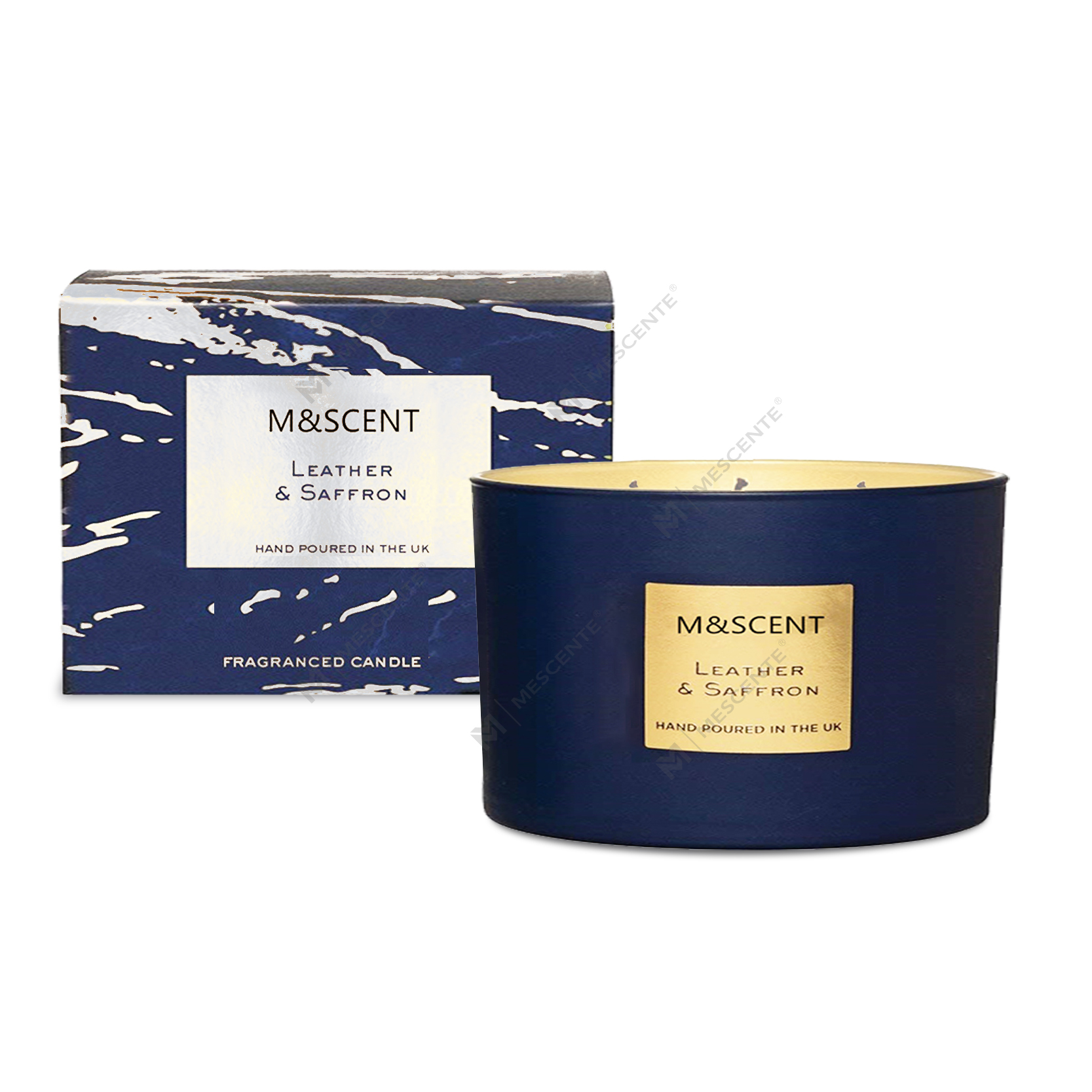 M&Scent i grossistledet dekorativ aromaterapi 3 wicks doftande kokospalmljus presentset