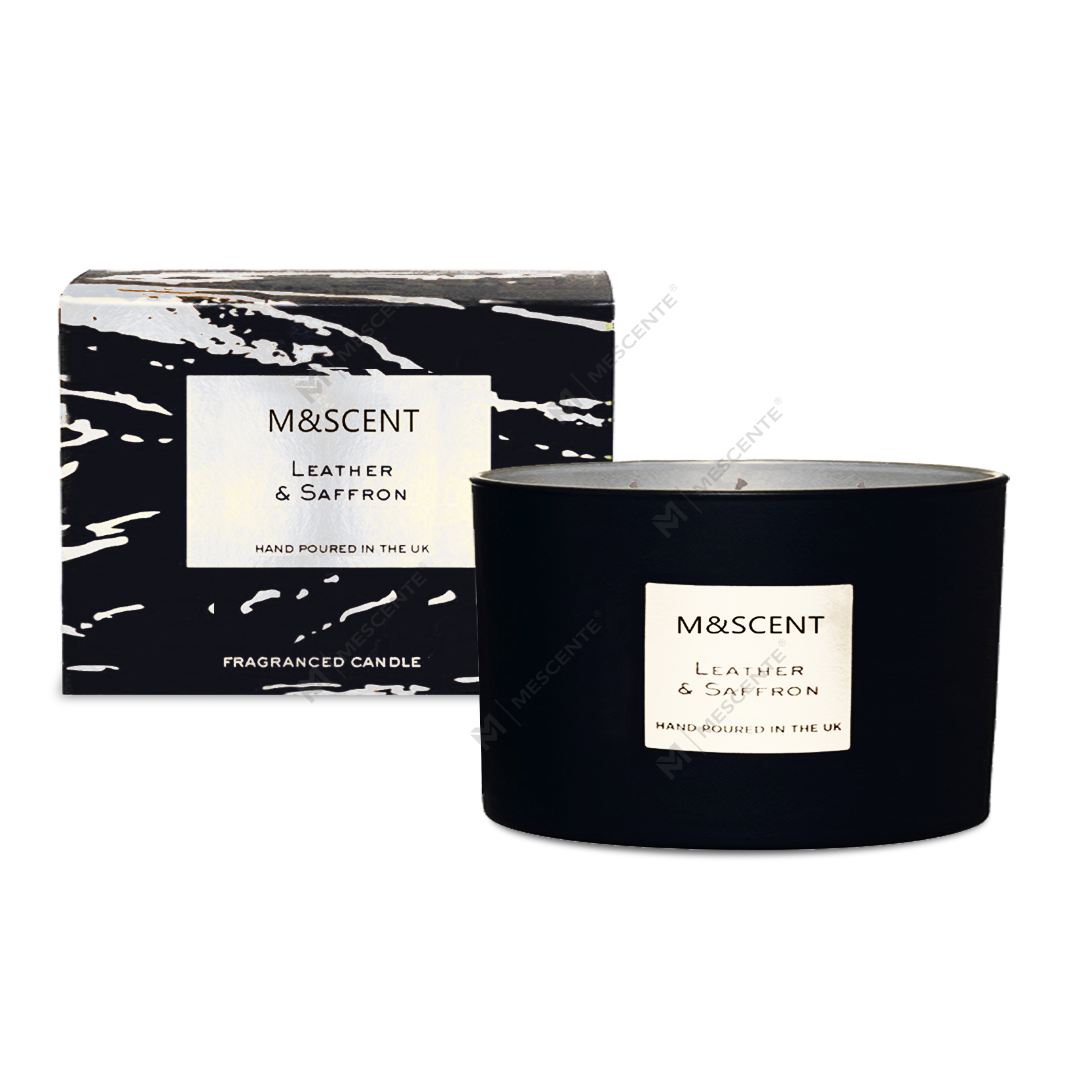 M&Scent i grossistledet dekorativ aromaterapi 3 wicks doftande kokospalmljus presentset