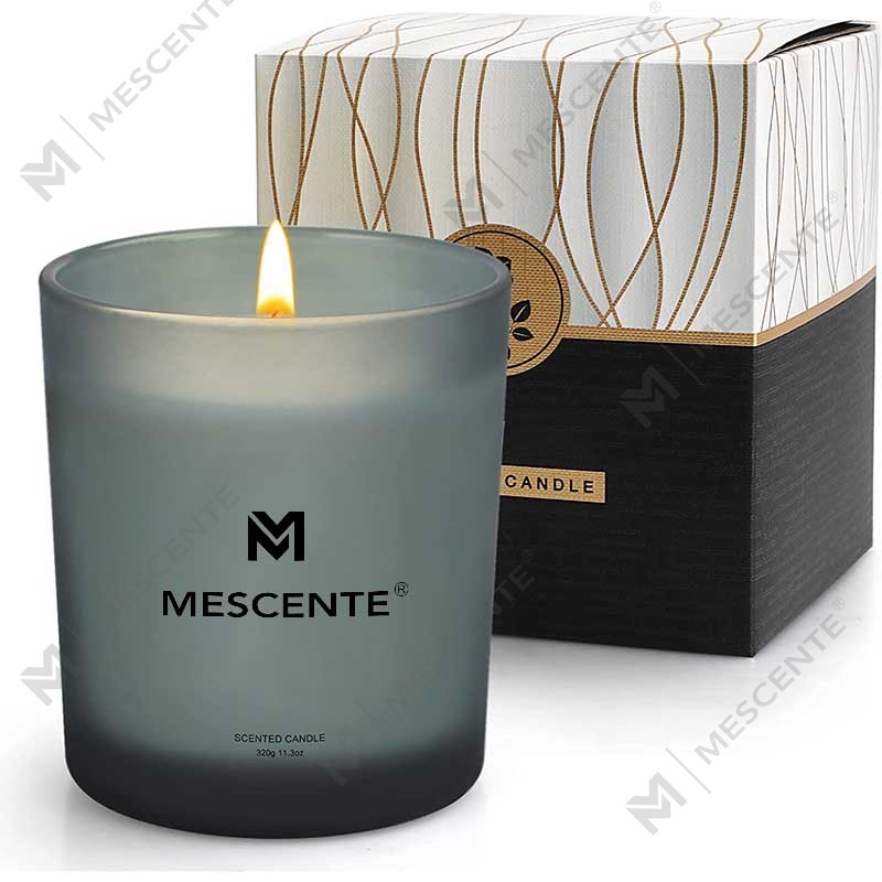 M&Scent Grossist Custom Luxury Bästsäljande Private Label Wick Lavendel Soy Wax Doftljus