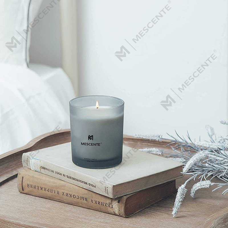 M&Scent Grossist Custom Luxury Bästsäljande Private Label Wick Lavendel Soy Wax Doftljus