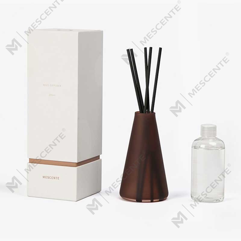 Grossist OEM 200ml Lyx Box Förpackning Rotting Sticks Hem Doft Aroma Reed Diffuser Presentset