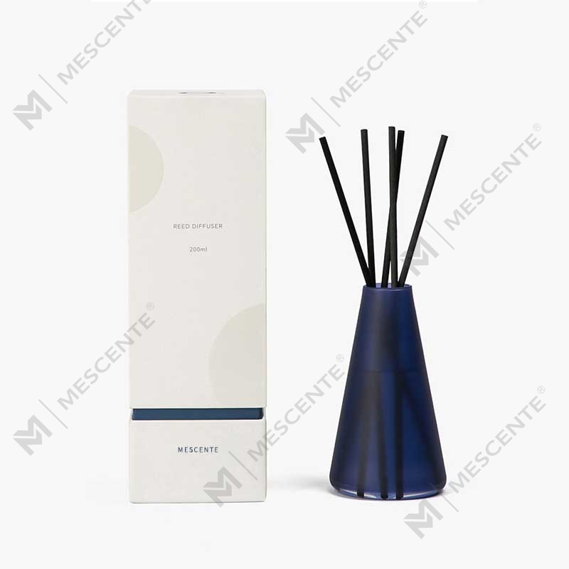 Grossist OEM 200ml Lyx Box Förpackning Rotting Sticks Hem Doft Aroma Reed Diffuser Presentset