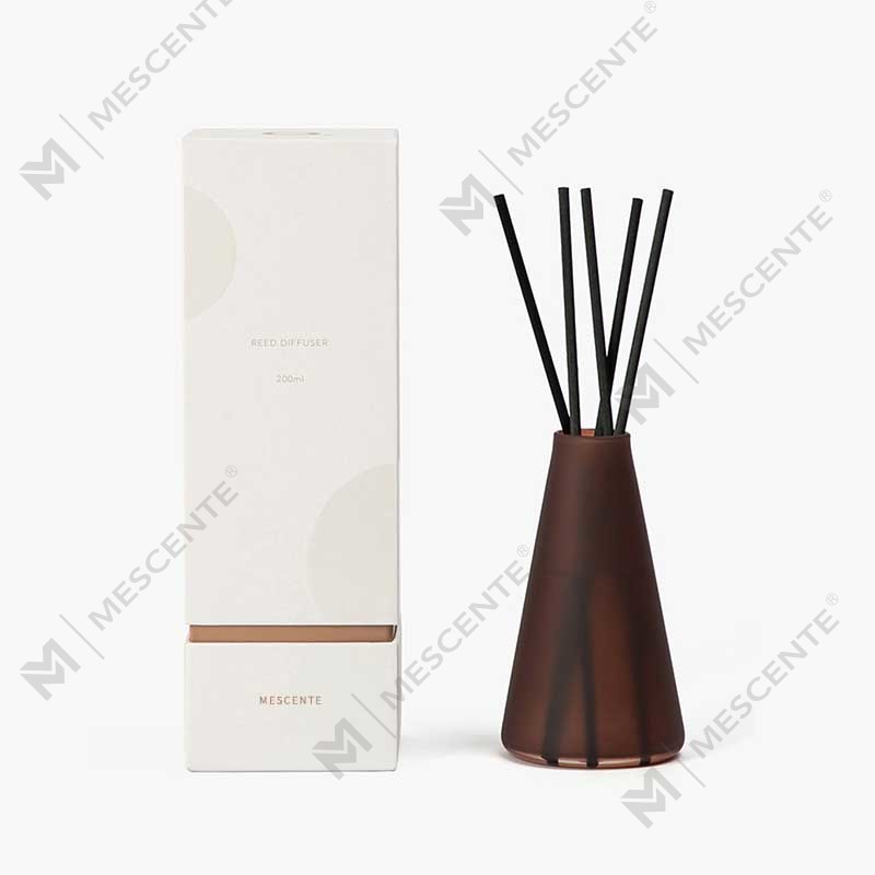 Grossist OEM 200ml Lyx Box Förpackning Rotting Sticks Hem Doft Aroma Reed Diffuser Presentset