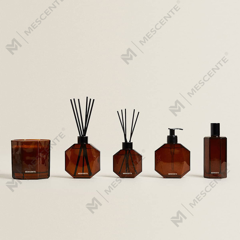 M&Scent Wholesale Lyxig anpassad miniflaska Aromaterapi Reed Diffuser Oil med presentförpackning