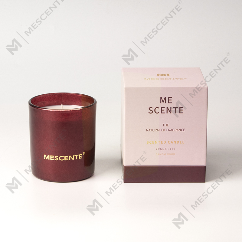 M&Scent Private Label Jul Svarta Ljusburkar Aromaterapi Doftljus Dofter