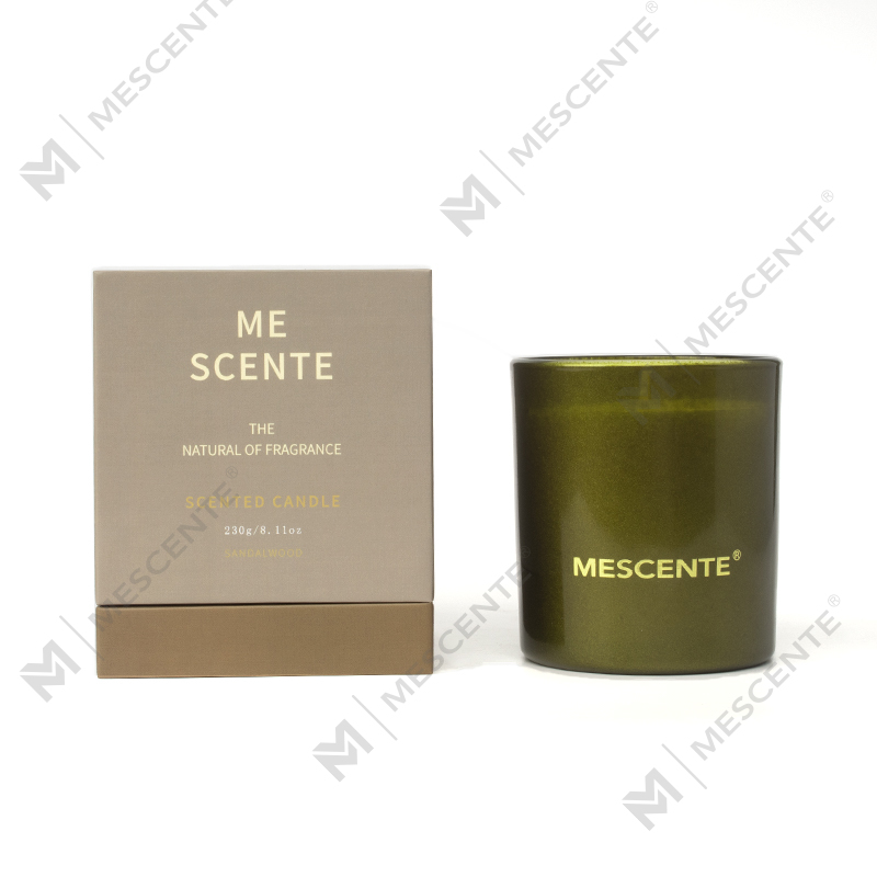 M&Scent Private Label Jul Svarta Ljusburkar Aromaterapi Doftljus Dofter
