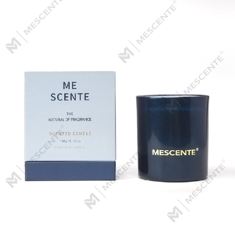 M&Scent Private Label Jul Svarta Ljusburkar Aromaterapi Doftljus Dofter