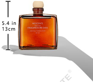 M&Scent Luxury Custom Large Rose Gold Glasflaska Blomma Private Label flytande vassspridare med presentförpackning
