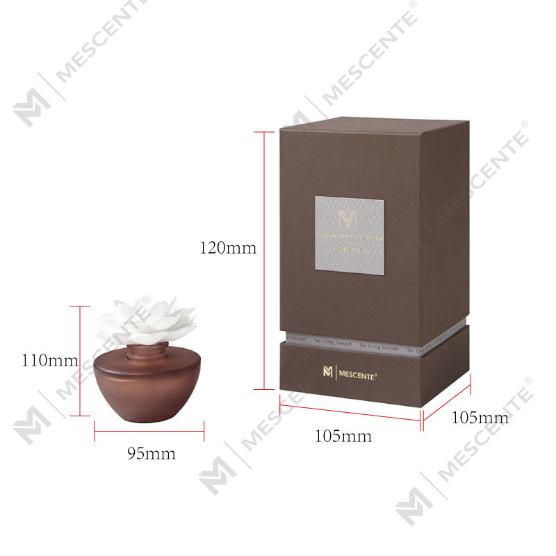 White Flower Mini Parfym Aroma Reed Diffuser Oil, doft Thailand Reed Diffusers Presentset