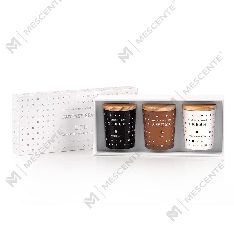 M23352 3-pack hushållssojavax Aromaterapi Doftljusset