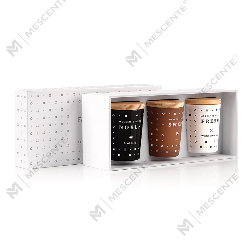 M23352 3-pack hushållssojavax Aromaterapi Doftljusset