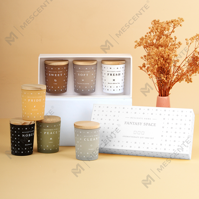 M23352 3-pack hushållssojavax Aromaterapi Doftljusset