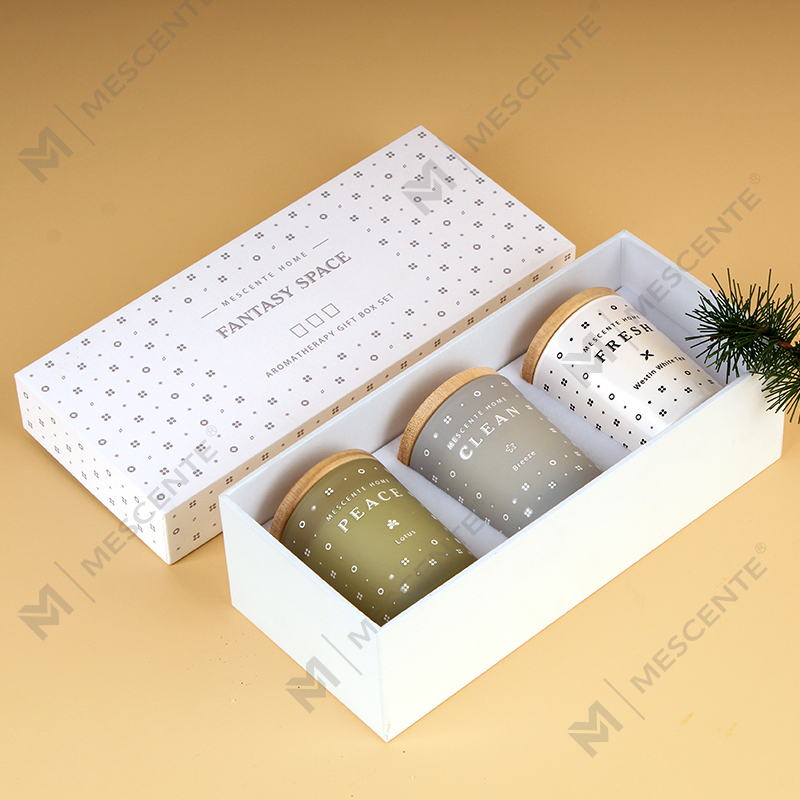 M23352 3-pack hushållssojavax Aromaterapi Doftljusset