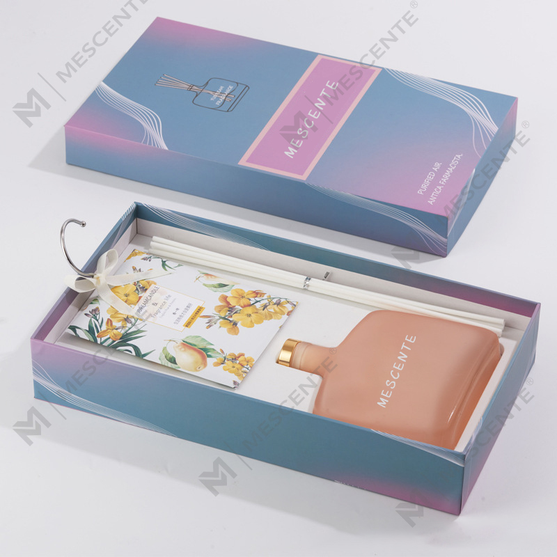 Presentset för ljus och vassspridare, doftljus Aroma vassspridare