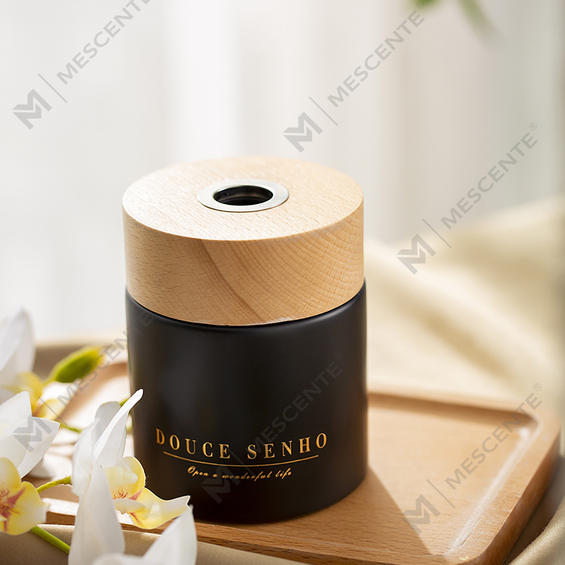 M&Scent Black Bottle Parfym Aroma Reed Diffuser Oil, Doft Thailand Reed Diffusers Presentset