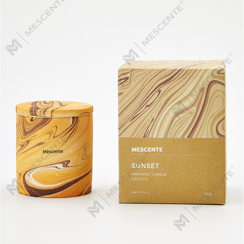 M&Scent Grossist Billiga Skräddarsydda Lyxiga Private Label Pelare Doftande Sojavax Wood Wick Aroma Ljus