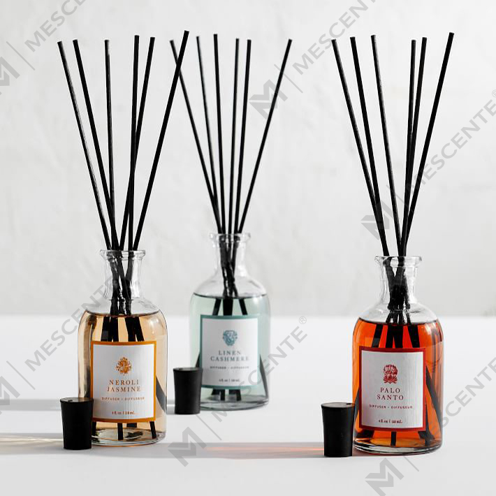 Grossist Custom Hotel Black Aroma Reed Diffuser ThailandA29220-Exportpass