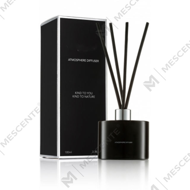 Private Label Vit Frostad Flaska Aromaterapi Reed Diffuser oljor Med Box A29148