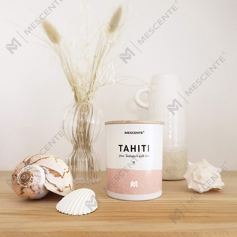 M&Scent Partihandel Billigt Lyx Private Label Dekorativ Blomma Doftande Sojavaxpelare Ljus Presentset