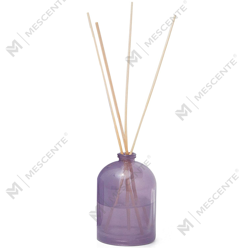 M&Scent Luxury Custom Large Rose Gold Glasflaska Blomma Private Label flytande vassspridare med presentförpackning
