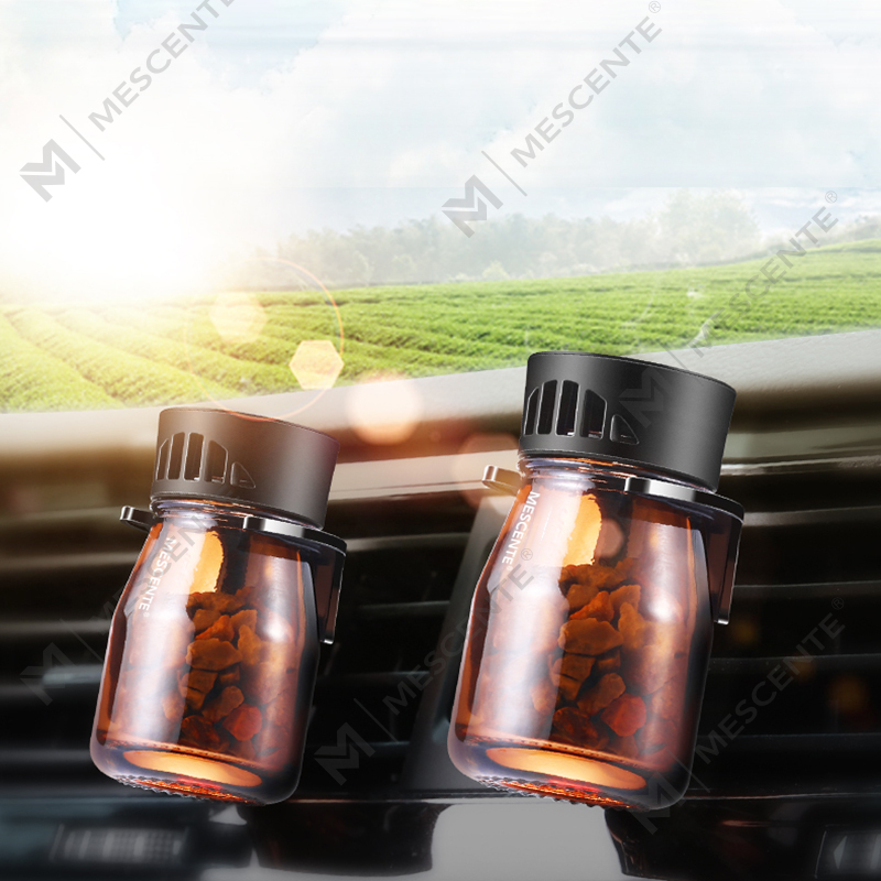 M&Scent Organic Custom Logo Mini Doft Car Air Freshener Flaskor, luftpump för bil